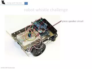 robot whistle challenge