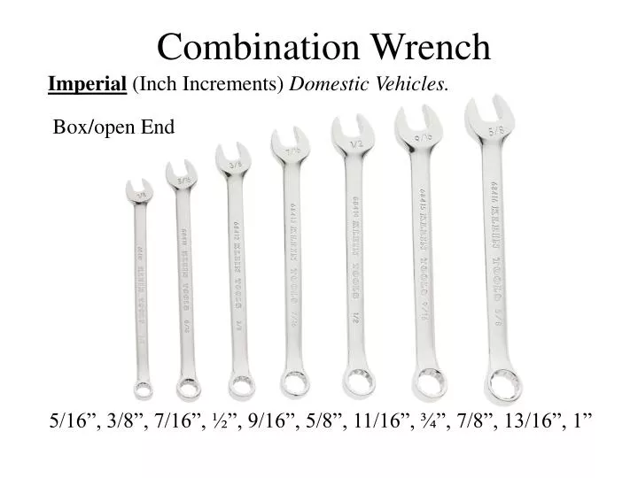 combination wrench