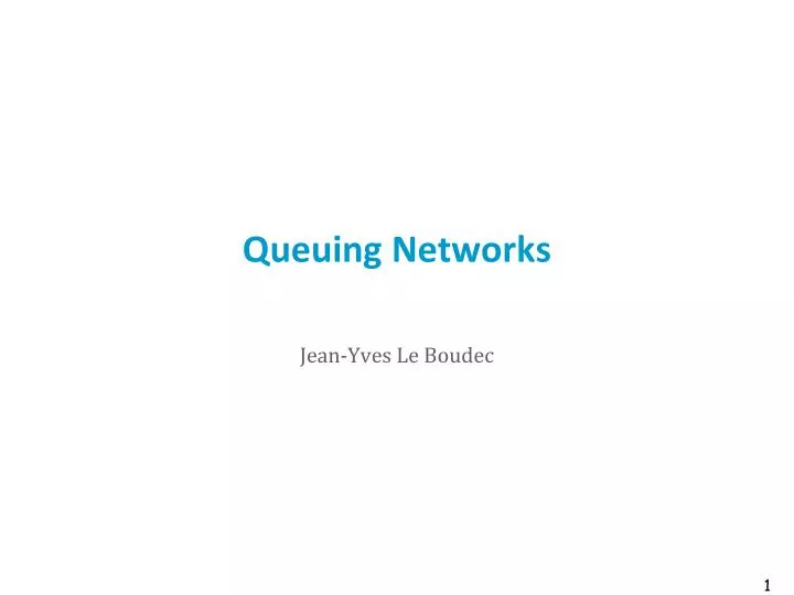 queuing networks