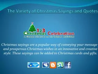 Discover Out Some Christmas Sayings & Quotes Online