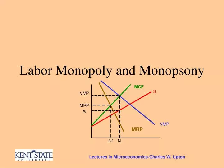 labor monopoly and monopsony