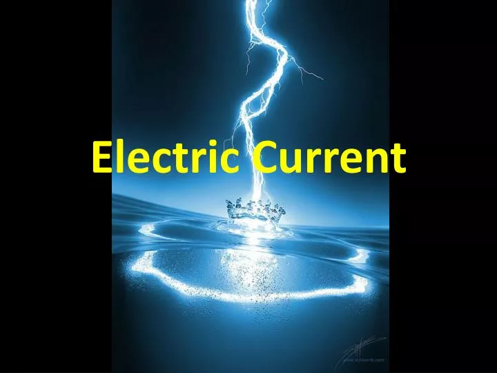 electric current