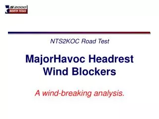 NTS2KOC Road Test MajorHavoc Headrest Wind Blockers