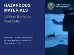 HAZARDOUS MATERIALS - slide 1
