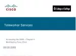 Teleworker Services - slide 1