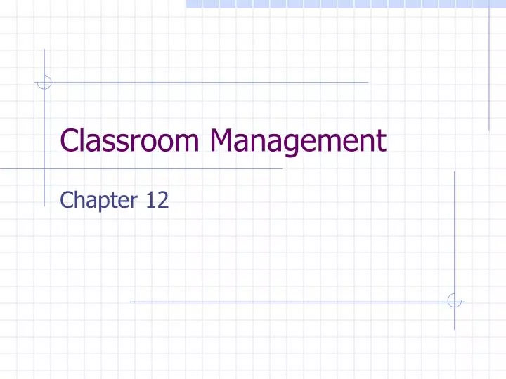 classroom management