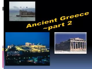 Ancient Greece ~part 2
