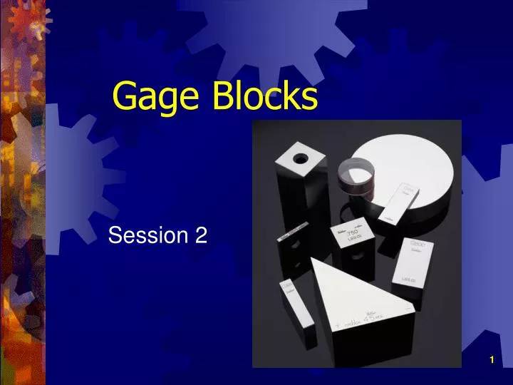 gage blocks