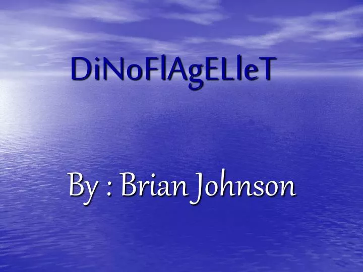 dinoflagellet
