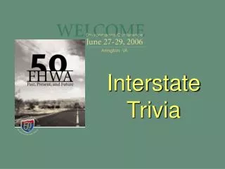 Interstate Trivia