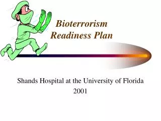 Bioterrorism Readiness Plan