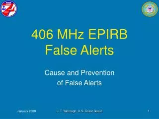 406 MHz EPIRB False Alerts