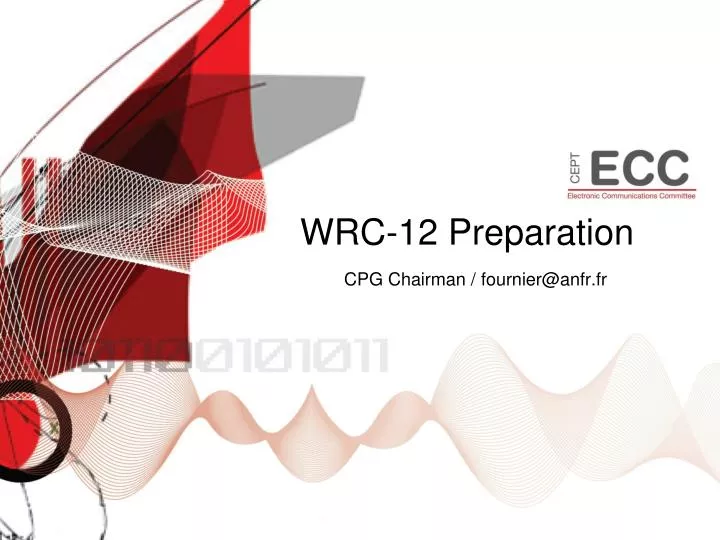 wrc 12 preparation