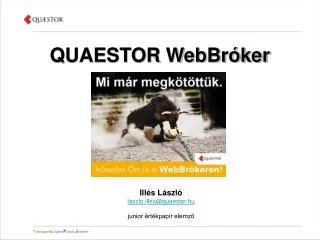 QUAESTOR WebBróker