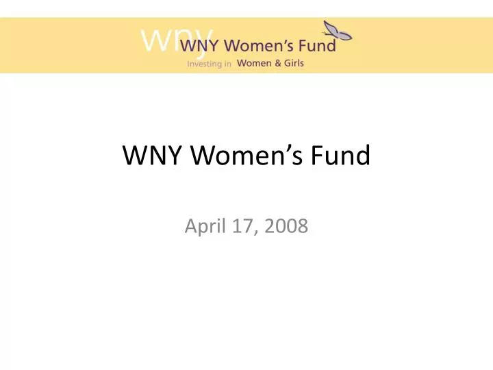 wny women s fund