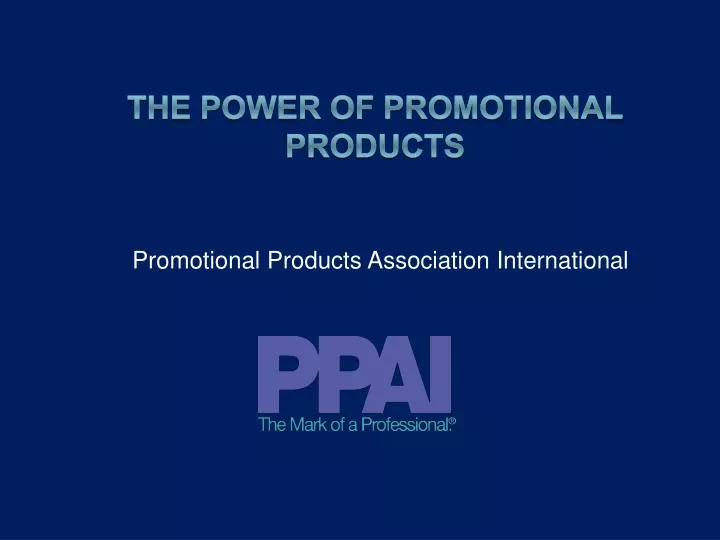 promotional products association international