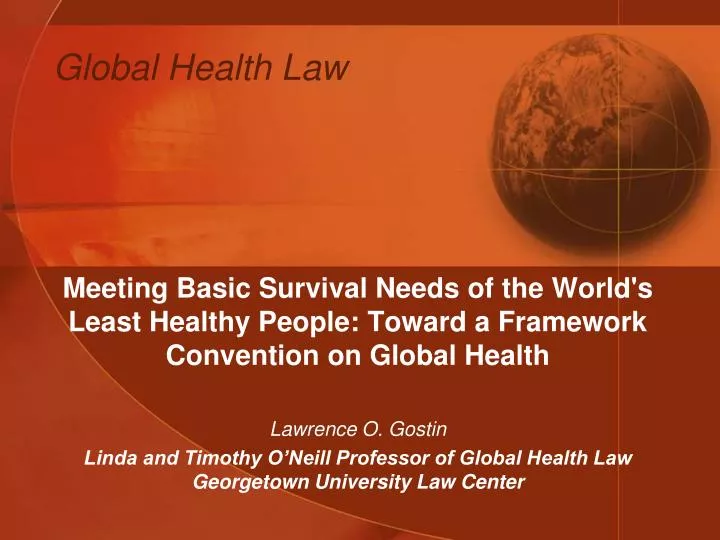global health law