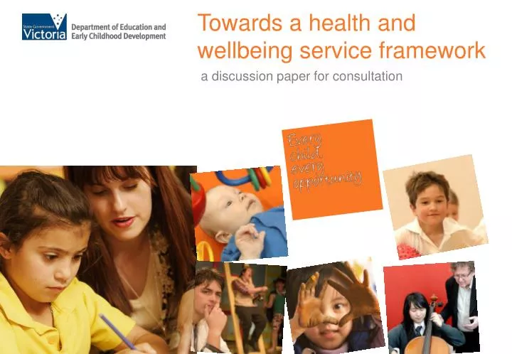 towards a health and wellbeing service framework