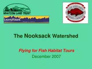 The Nooksack Watershed