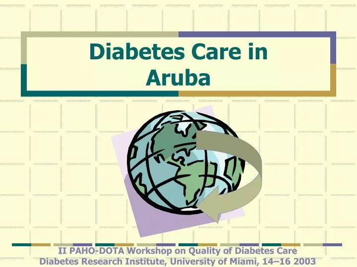 diabetes care in aruba