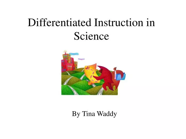 differentiated instruction in science