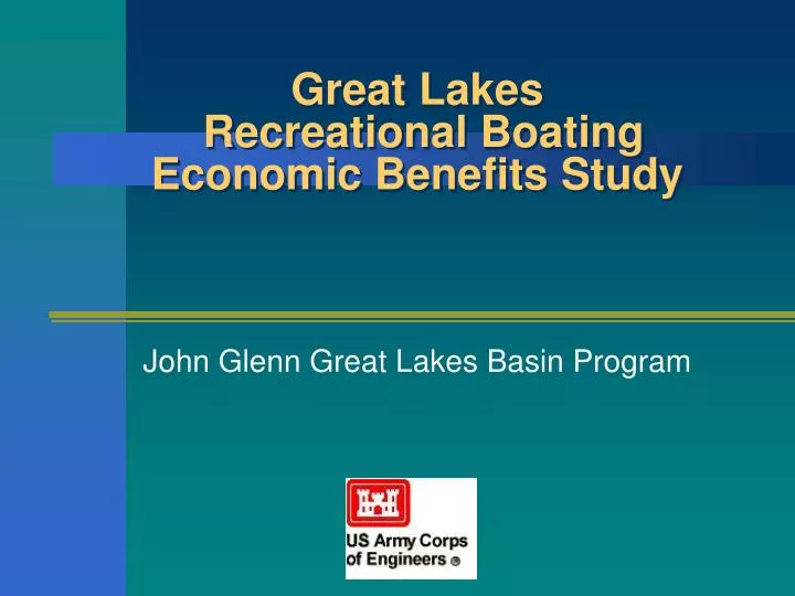 great lakes recreational boating economic benefits study