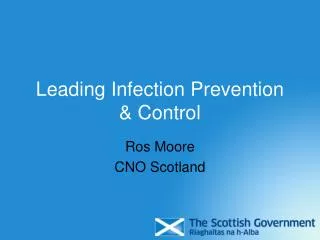 Leading Infection Prevention &amp; Control