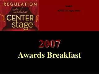 2007 Awards Breakfast