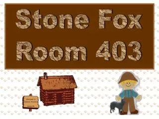 Stone Fox Room 403