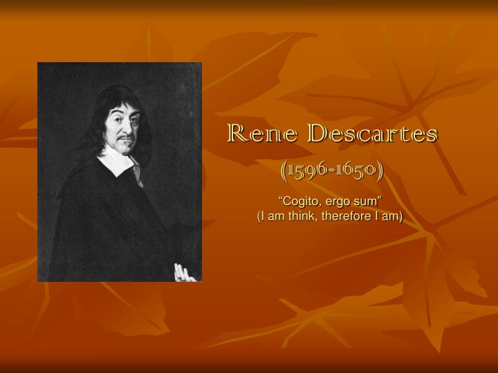 rene descartes 1596 1650