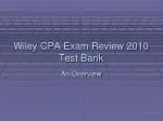 PPT - CPA Exam Courses PowerPoint Presentation, Free Download - ID:7260782