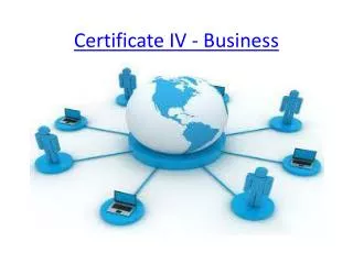 Certificate IV - Business