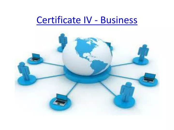 certificate iv business