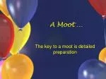 A Moot … - slide 1
