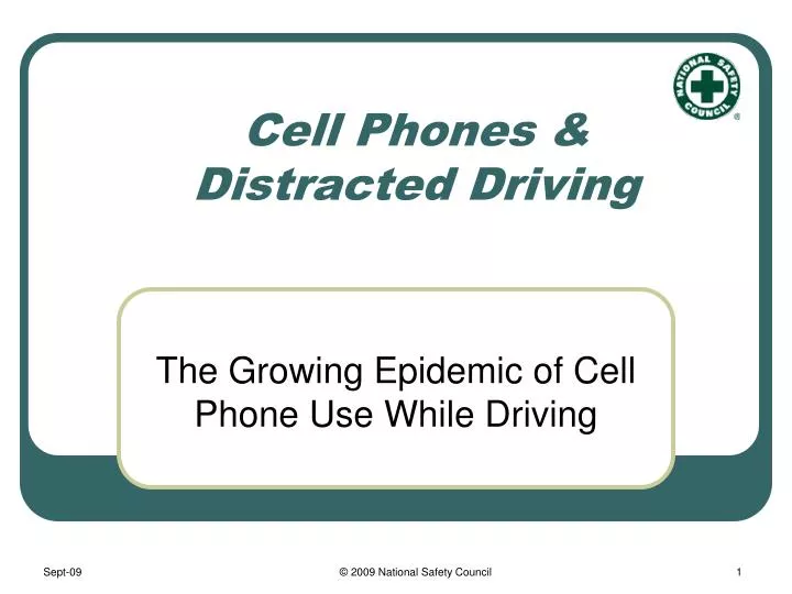cell phones distracted driving
