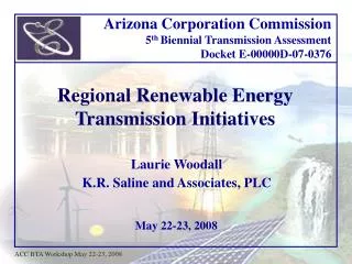 Regional Renewable Energy Transmission Initiatives