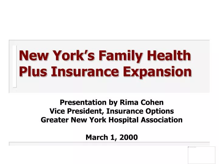 new york s family health plus insurance expansion