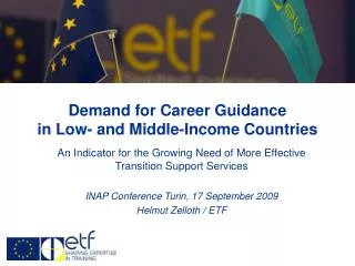 Demand for Career Guidance in Low- and Middle-Income Countries