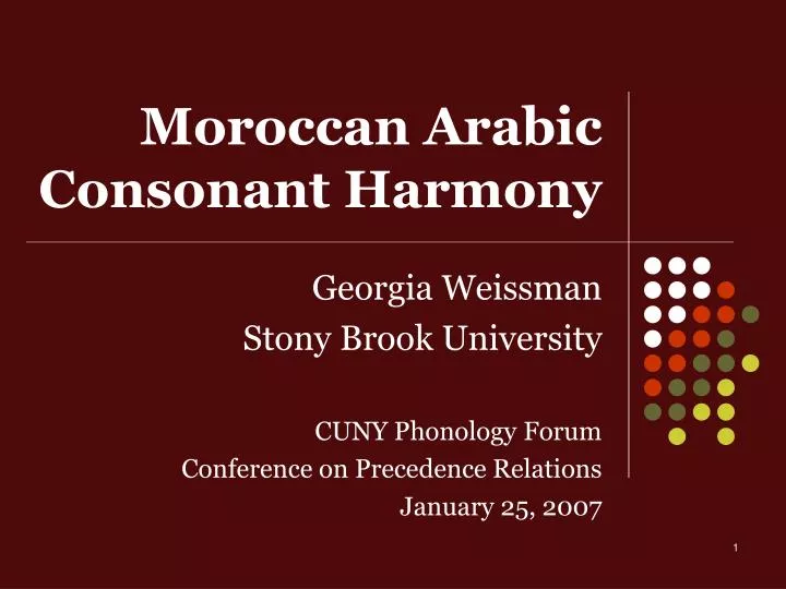 moroccan arabic consonant harmony