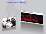 Competitor Intelligence - slide 1