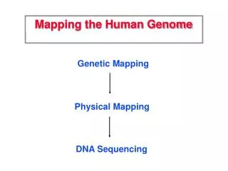 Mapping the Human Genome