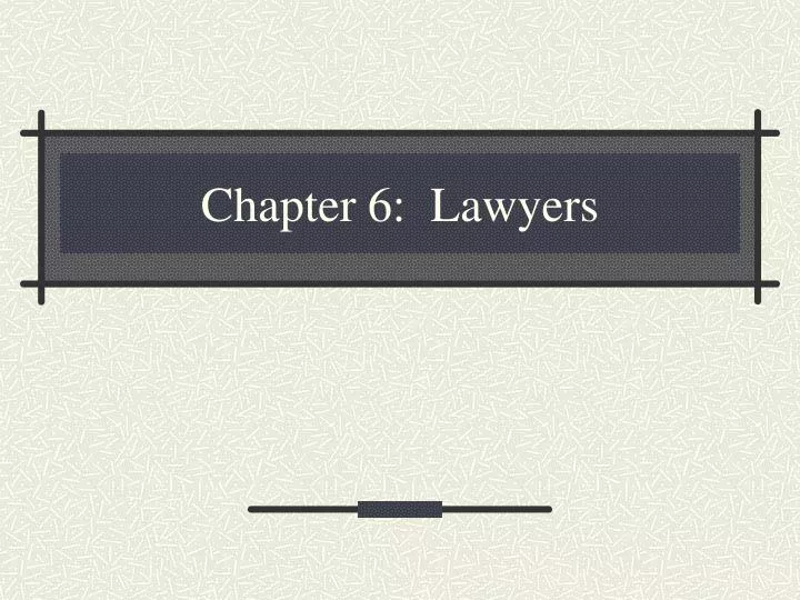 chapter 6 lawyers