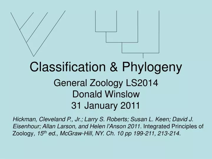 general zoology ls2014 donald winslow 31 january 2011