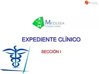 expediente cl nico secci n i