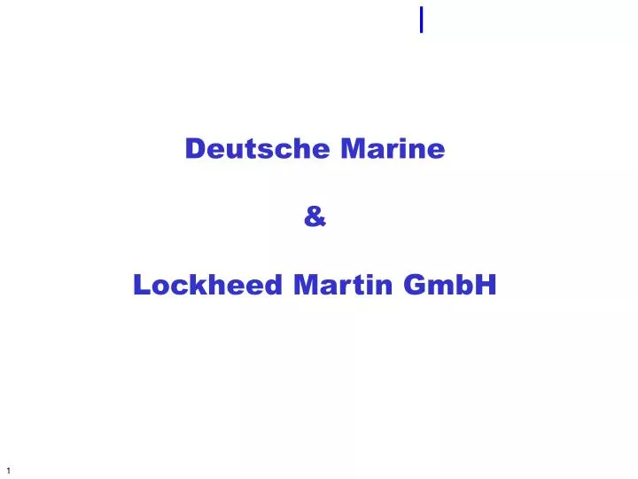 deutsche marine lockheed martin gmbh