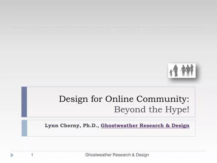 design for online community beyond the hype