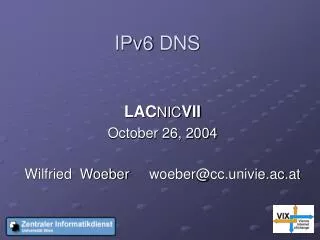 IPv6 DNS