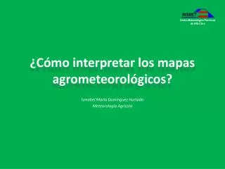 c mo interpretar los mapas agrometeorol gicos