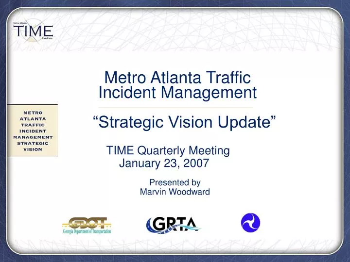 metro atlanta traffic incident management strategic vision update