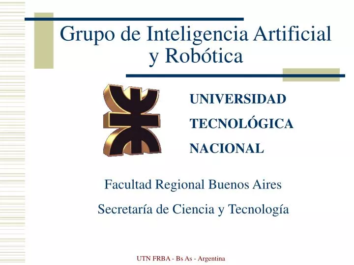 grupo de inteligencia artificial y rob tica